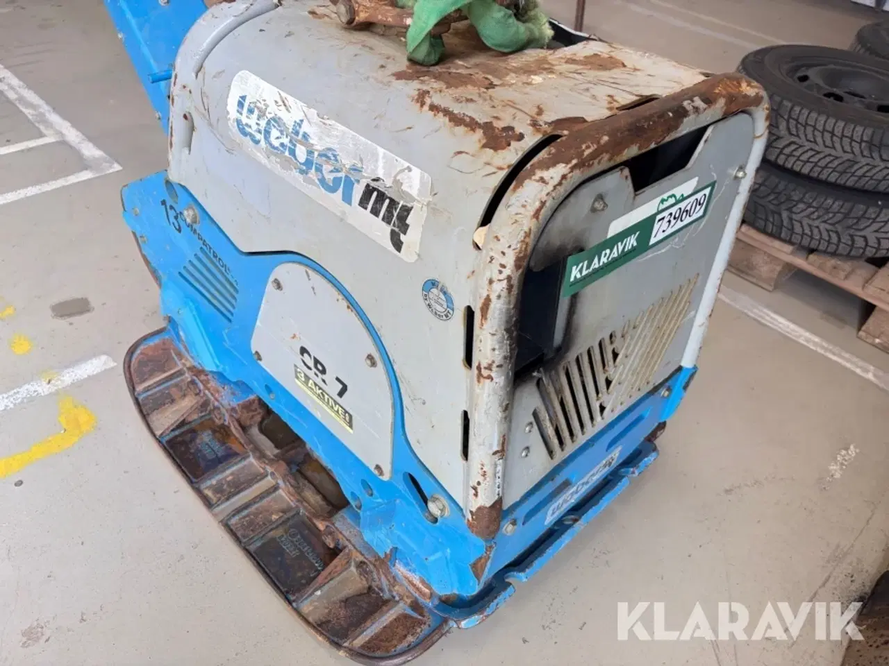 Billede 5 - Pladevibrator Weber MT 13 Compactrol