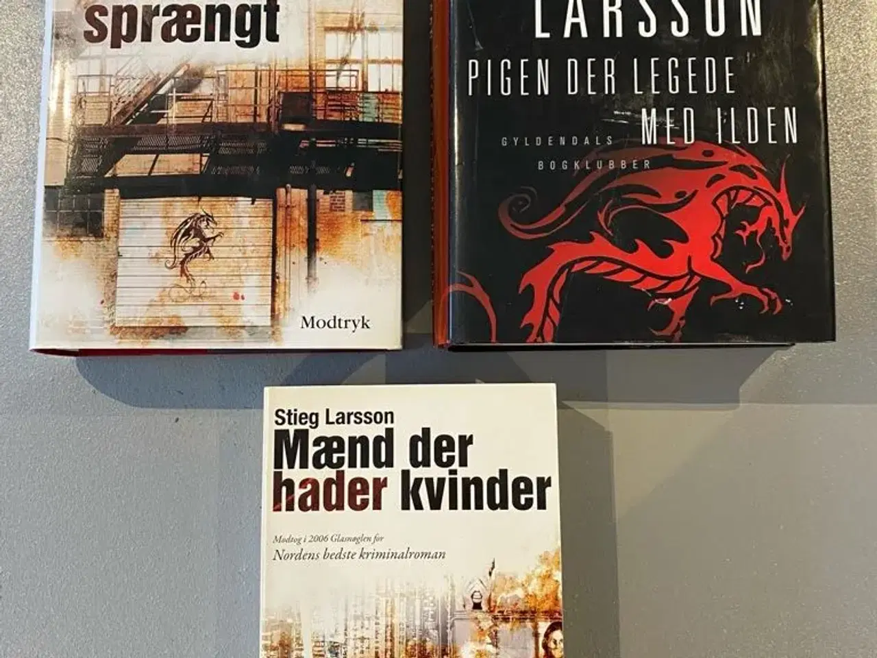 Billede 1 - Stieg Larsson triologi