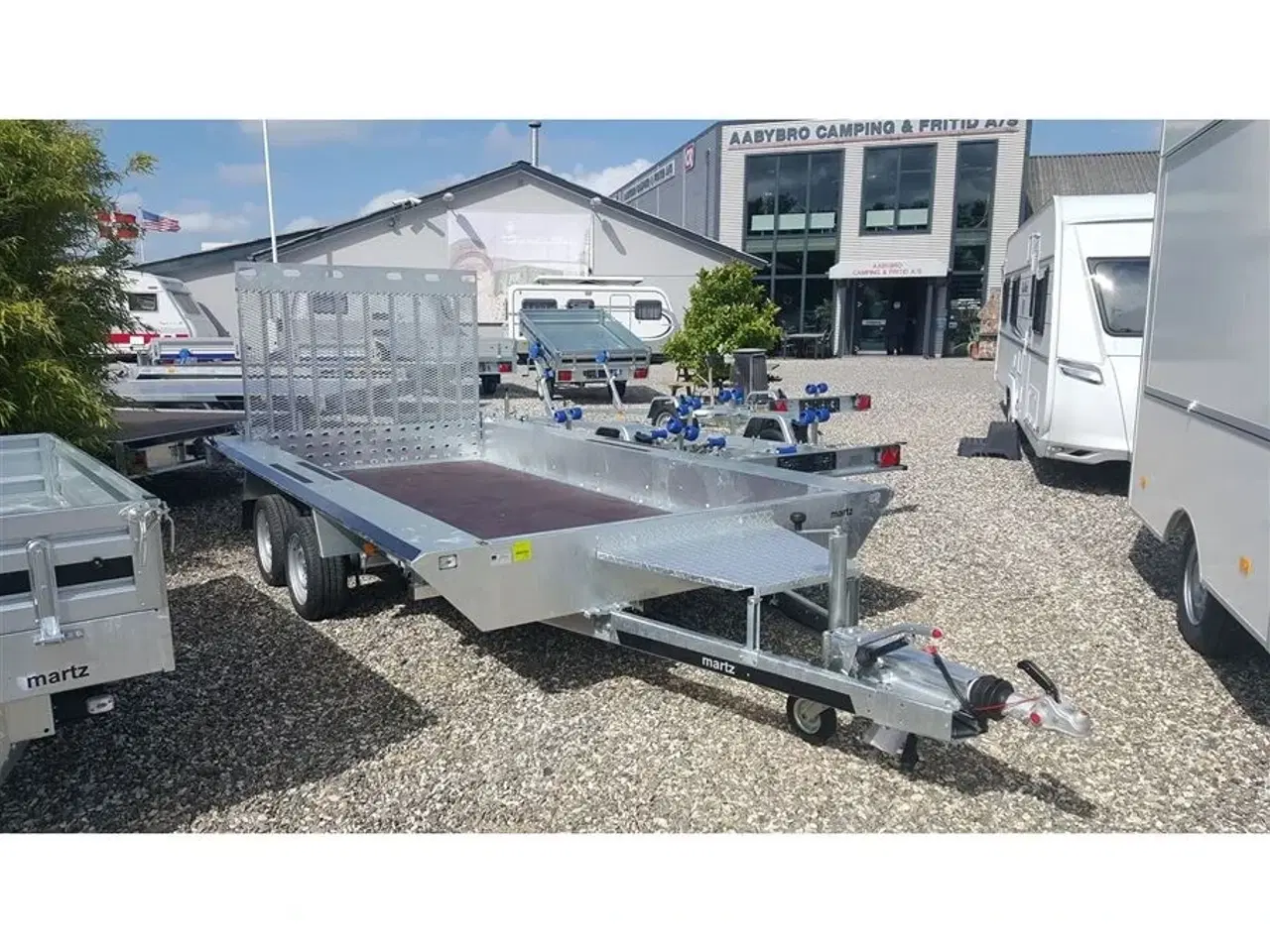 Billede 1 - 0 - Martz Builder 3 4018 3500 kg   Maskintrailer Builder 3 4018 2 akslet 3500 kg