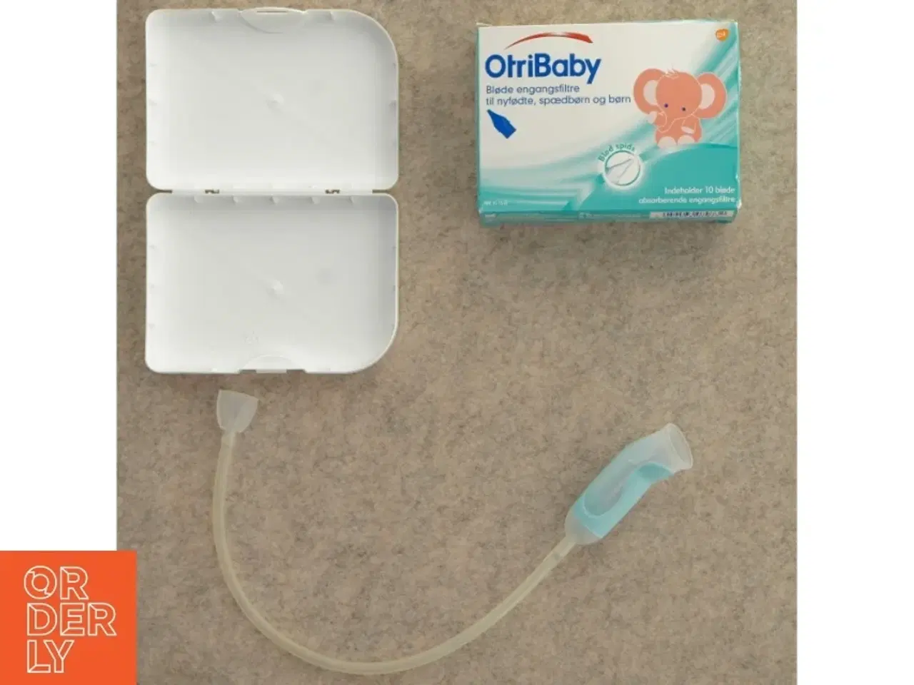 Billede 1 - Næse renser til baby fra Otribaby (str. 12 x 9 x 8 cm) samt engangsfiltre