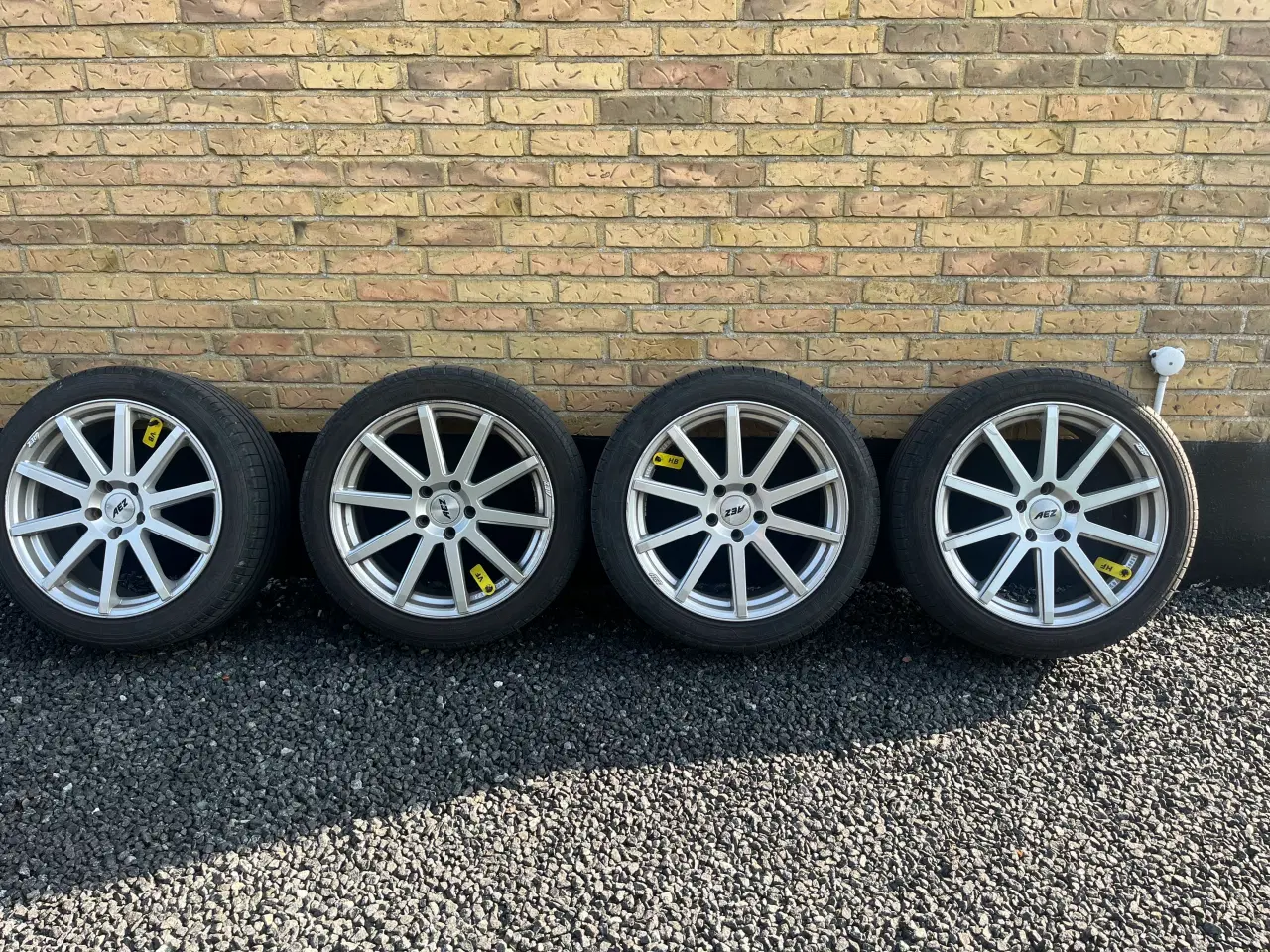 Billede 2 - AEZ alufælge 18” m. Dæk fra 37/19