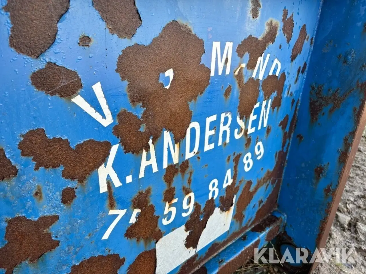 Billede 11 - Container til wejer og kroghejs