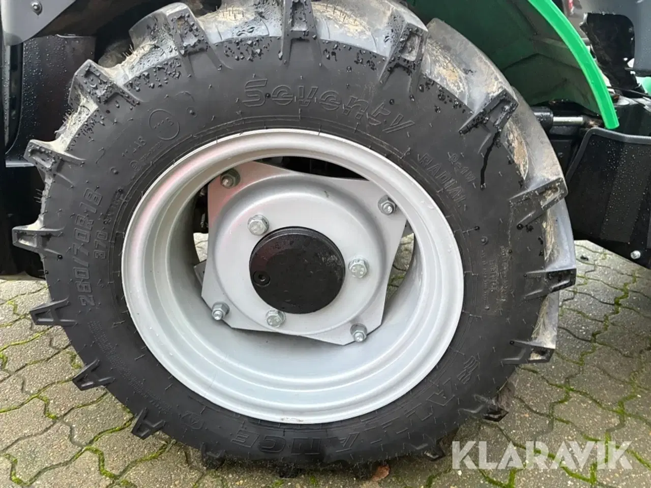 Billede 10 - Traktor Ferrari Cobra 60 AR knækstyret med 3 redskaber