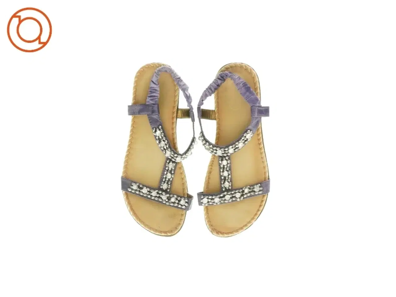 Billede 1 - Sandaler med sten