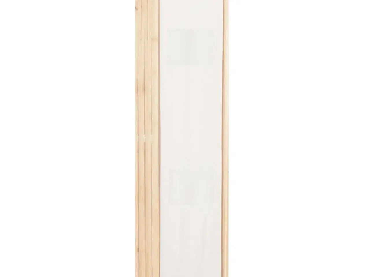 Billede 4 - 6-panelers rumdeler 240 x 170 x 4 cm stof cremefarvet