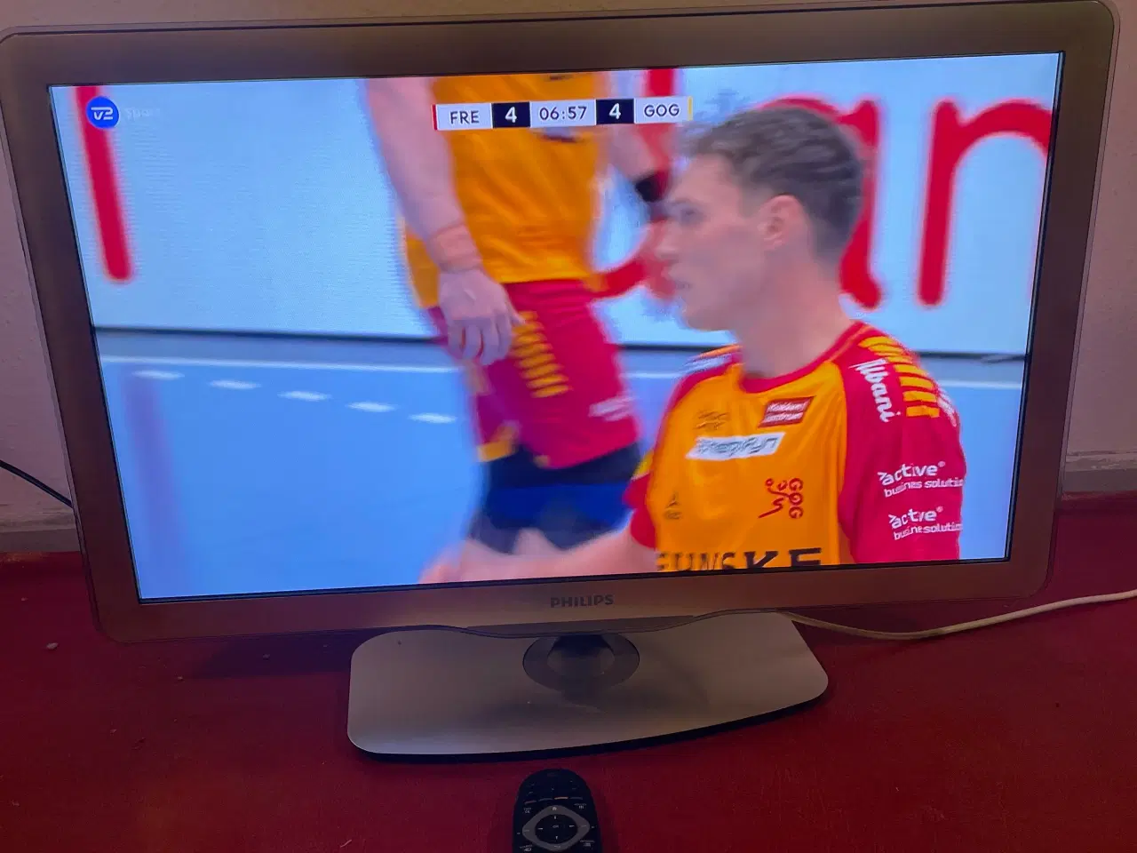 Billede 1 - Fladskærm. Philips 32 tommer full hd 