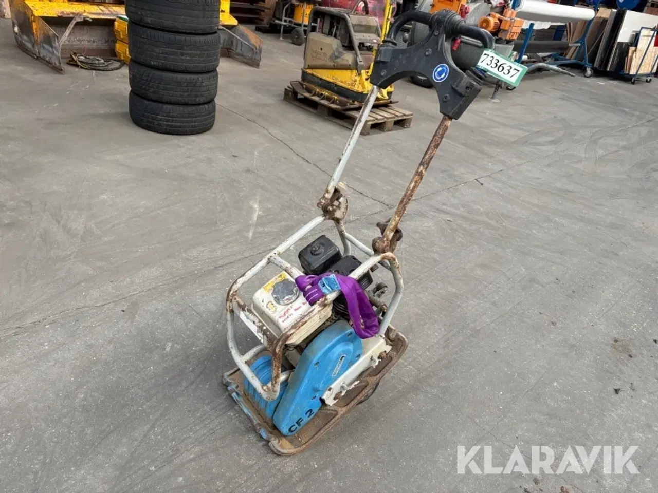 Billede 1 - Pladevibrator Weber Mf CF 2 HD - 83 kg.