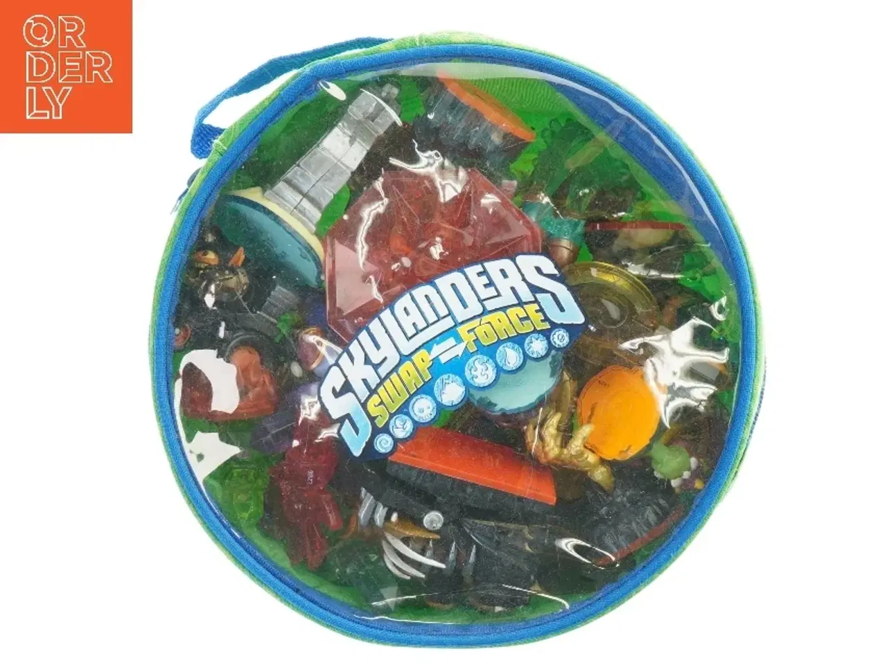 Billede 1 - Skylanders Swap Force figurer og opbevaringstaske fra Skylanders (str. Ø 22 cm)