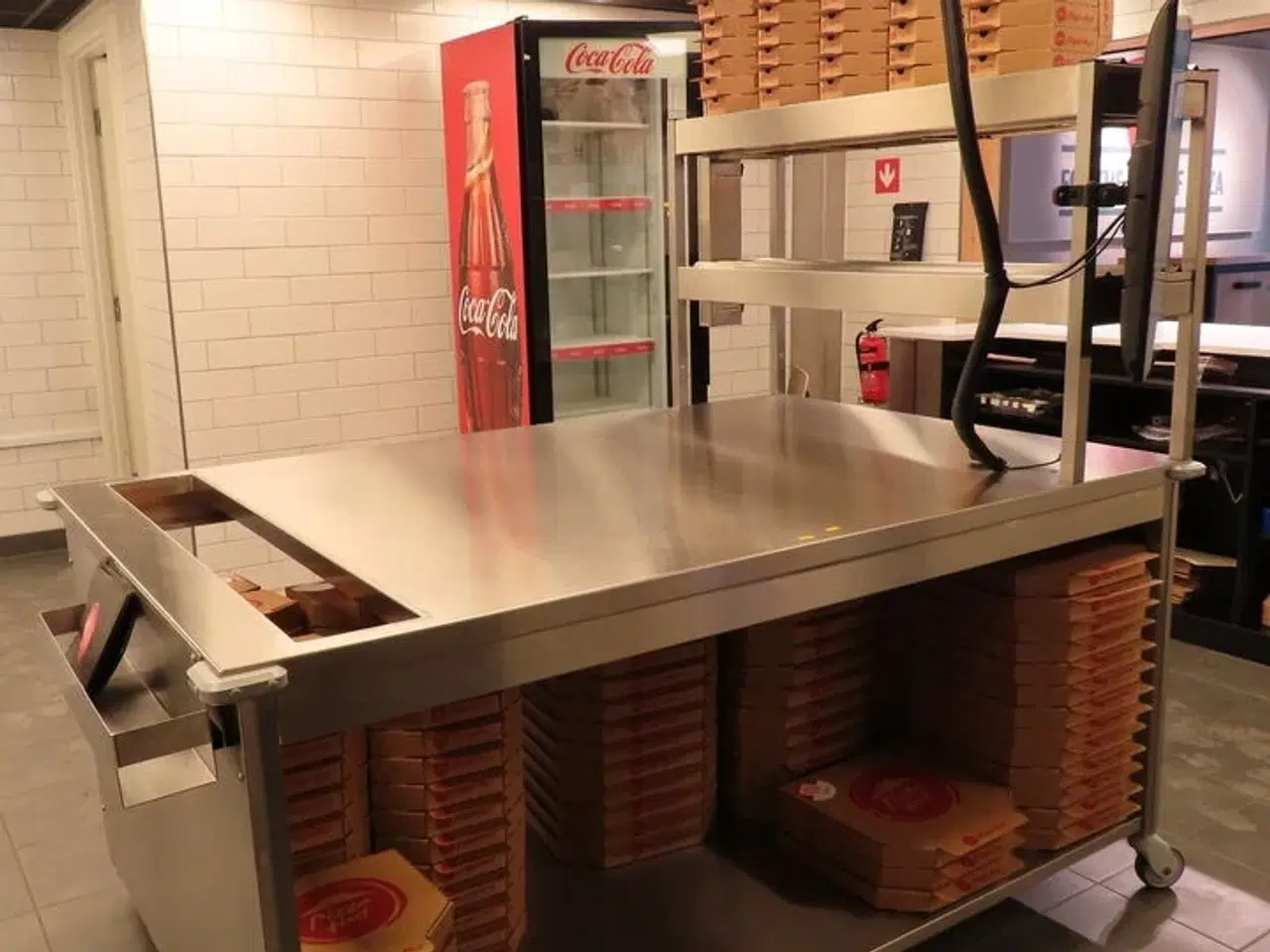 Billede 1 - Varmebord på hjul med top GP PRODUCTION