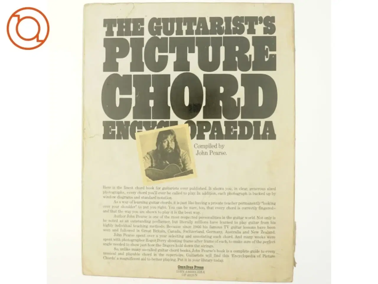 Billede 3 - The Guirarist's Picture Chord Encyclopardia (bog)