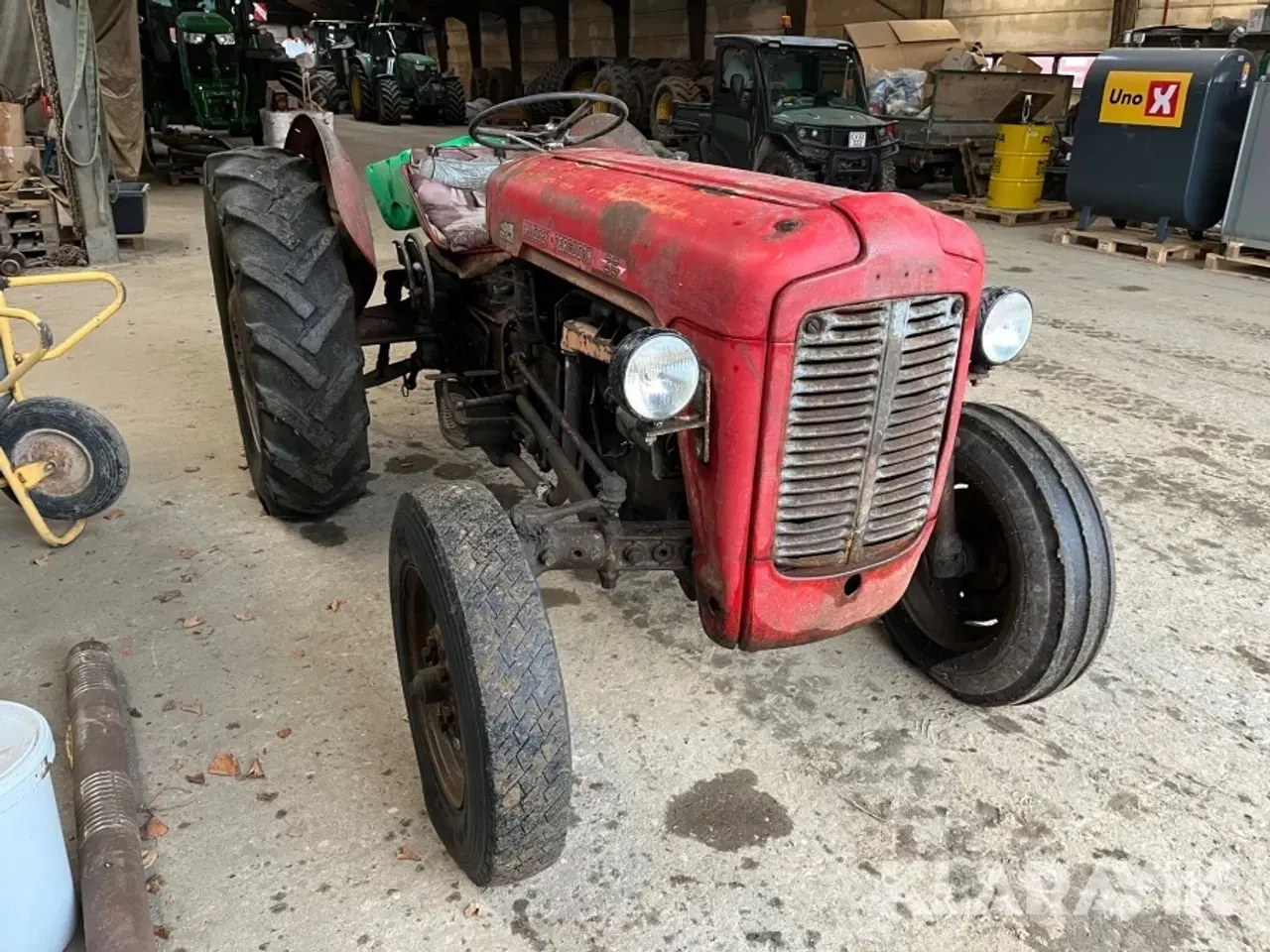 Billede 2 - Veteran traktor Massey Ferguson 35