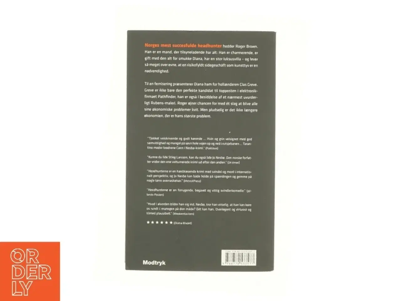 Billede 2 - Headhunterne af Jo Nesbø (Bog)