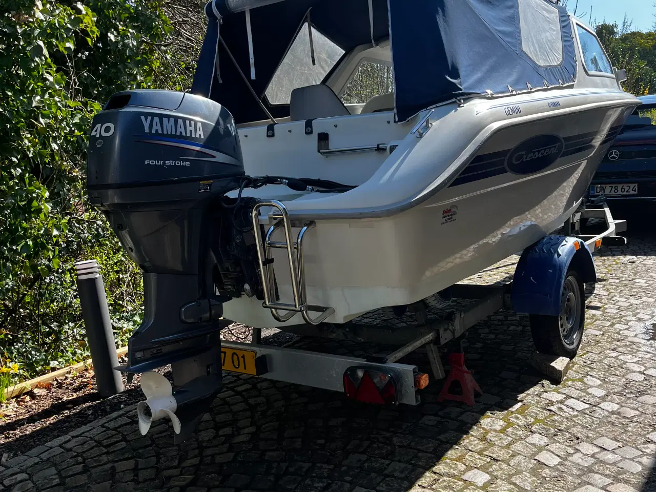 Billede 2 - Crescent Gamini med 4 t Yamaha 40 hk