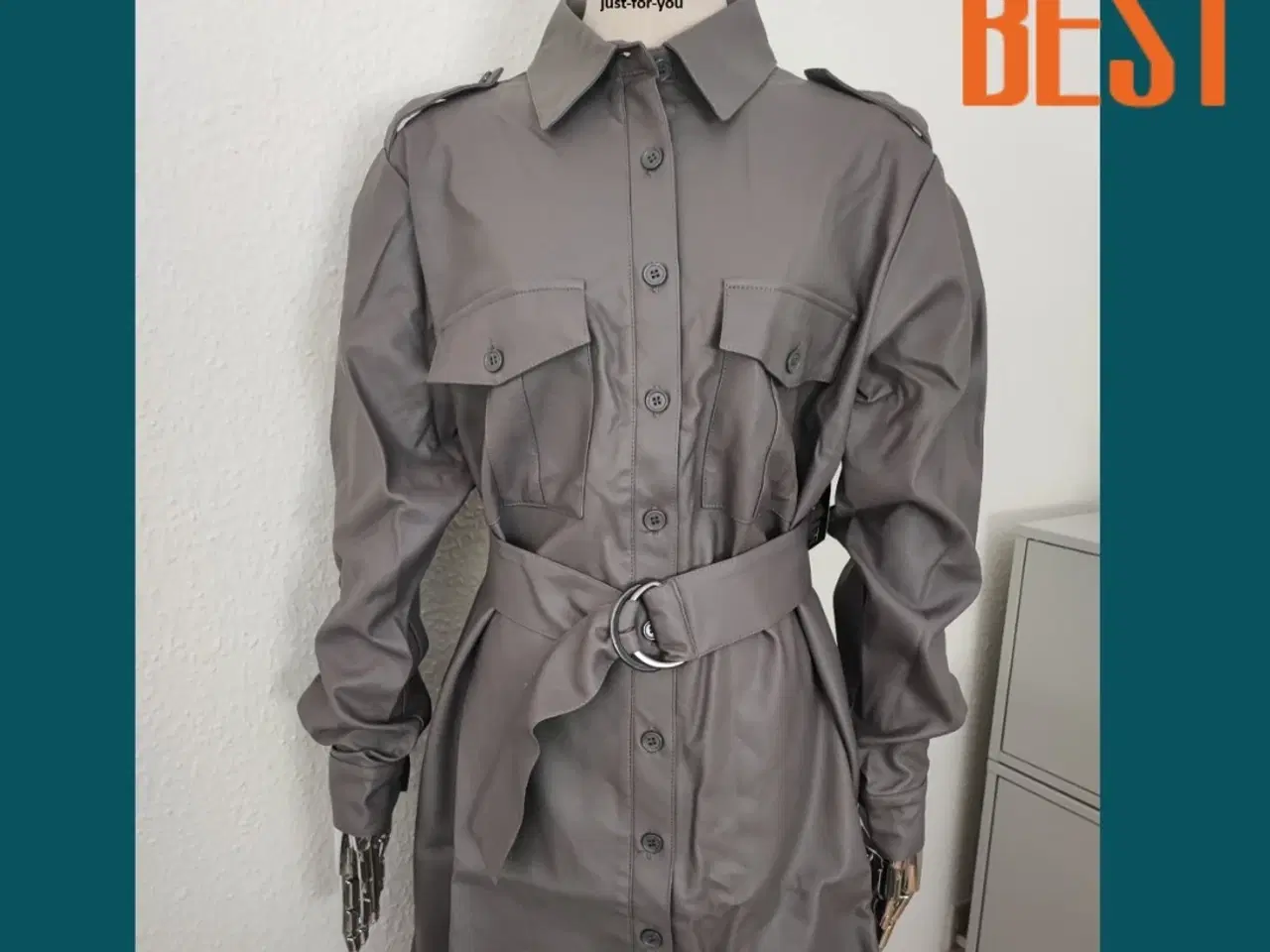 Billede 8 - Oversize Pu Dress !
