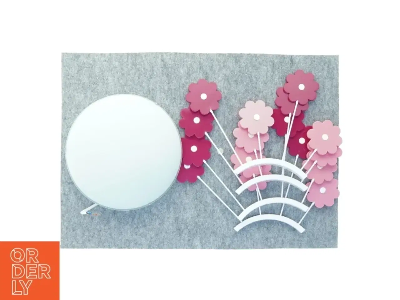 Billede 2 - Lampe med blomster