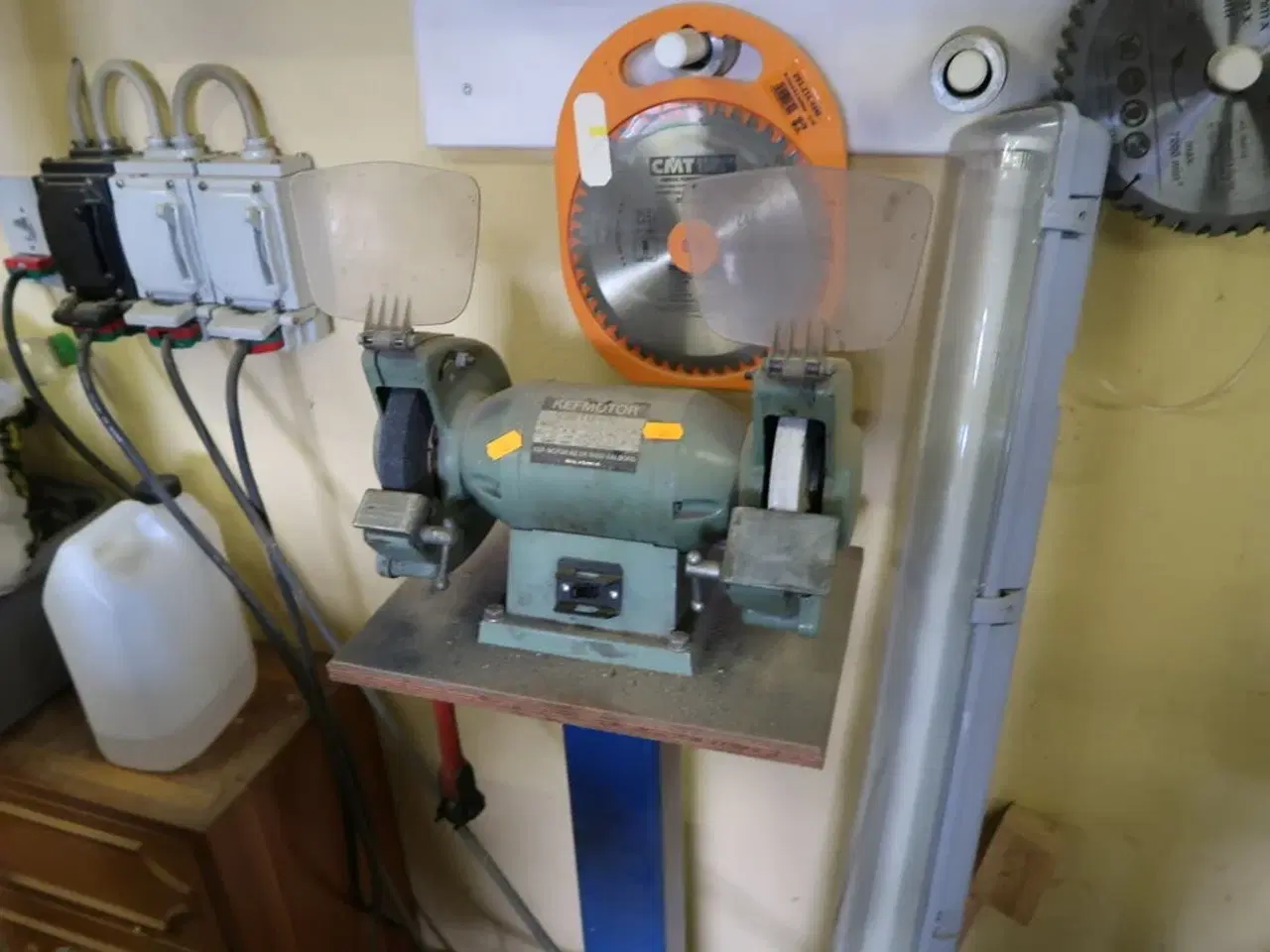 Billede 1 - Bænksliber KEFMOTOR Slibette 6 N