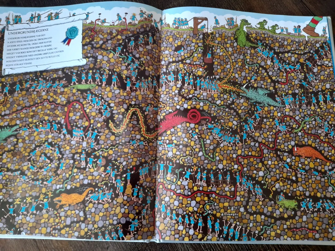 Billede 5 - Find Holger + Kan du smølfe Baby- & Stærksmølf? 