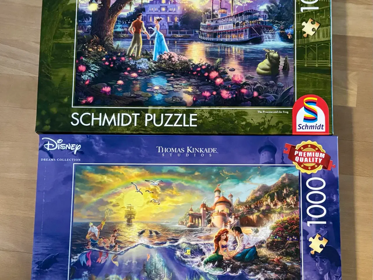 Billede 1 - 2 stk. Disney Thomas Kinkade