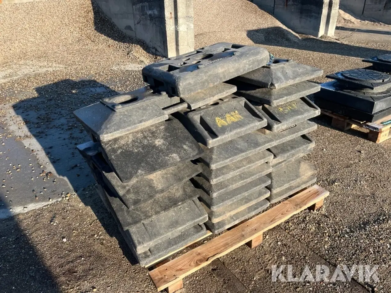 Billede 1 - Fødder til afspærringsmaterialer + Spæreflader