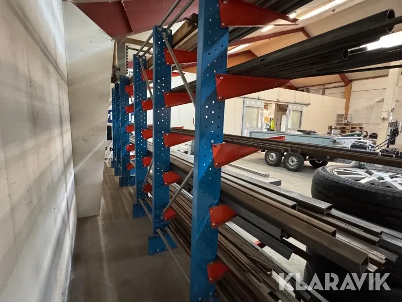 Billede 3 - Materiale reol 2 styks