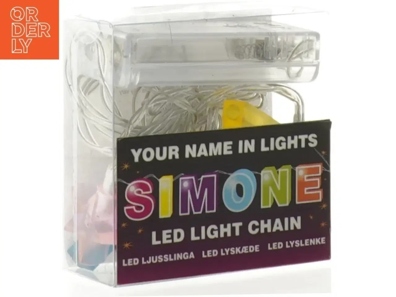 Billede 1 - LED lyskæde 'SIMONE' fra Hisab Joker (str. Fuld længde, 154 cm)