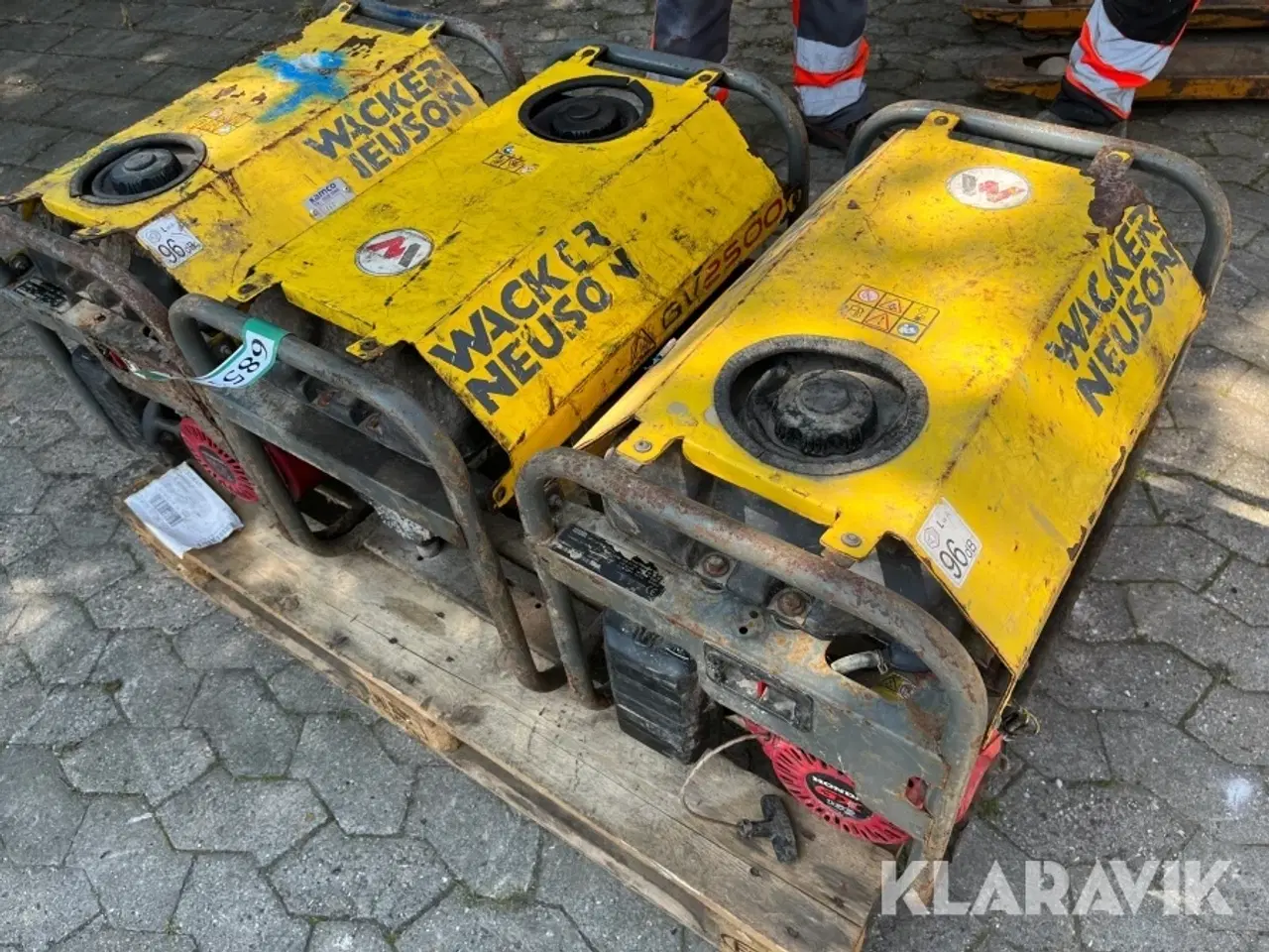 Billede 2 - Generator Wacker Neuson GV2500 3 styk
