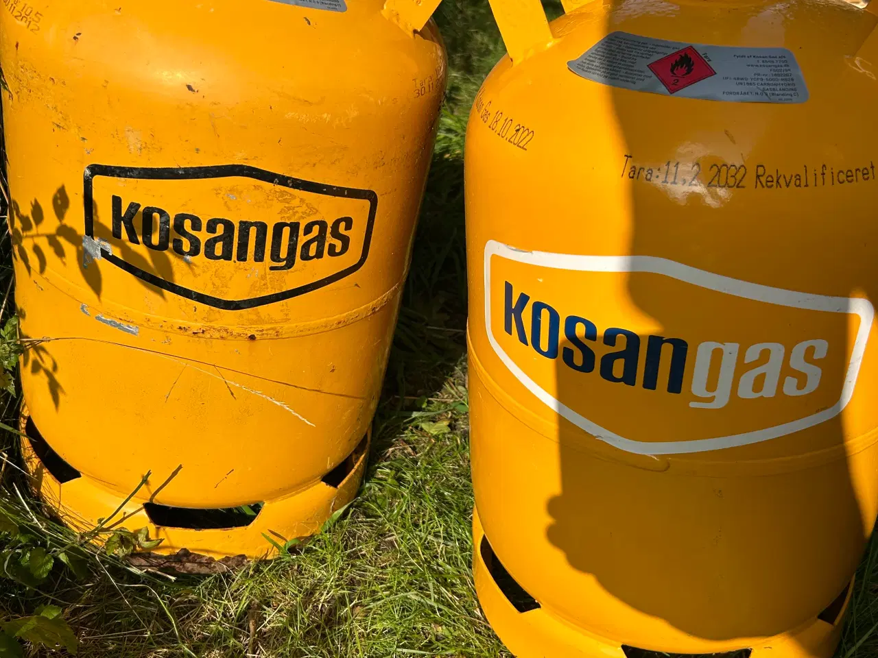 Billede 1 - To 11kg gasflakser