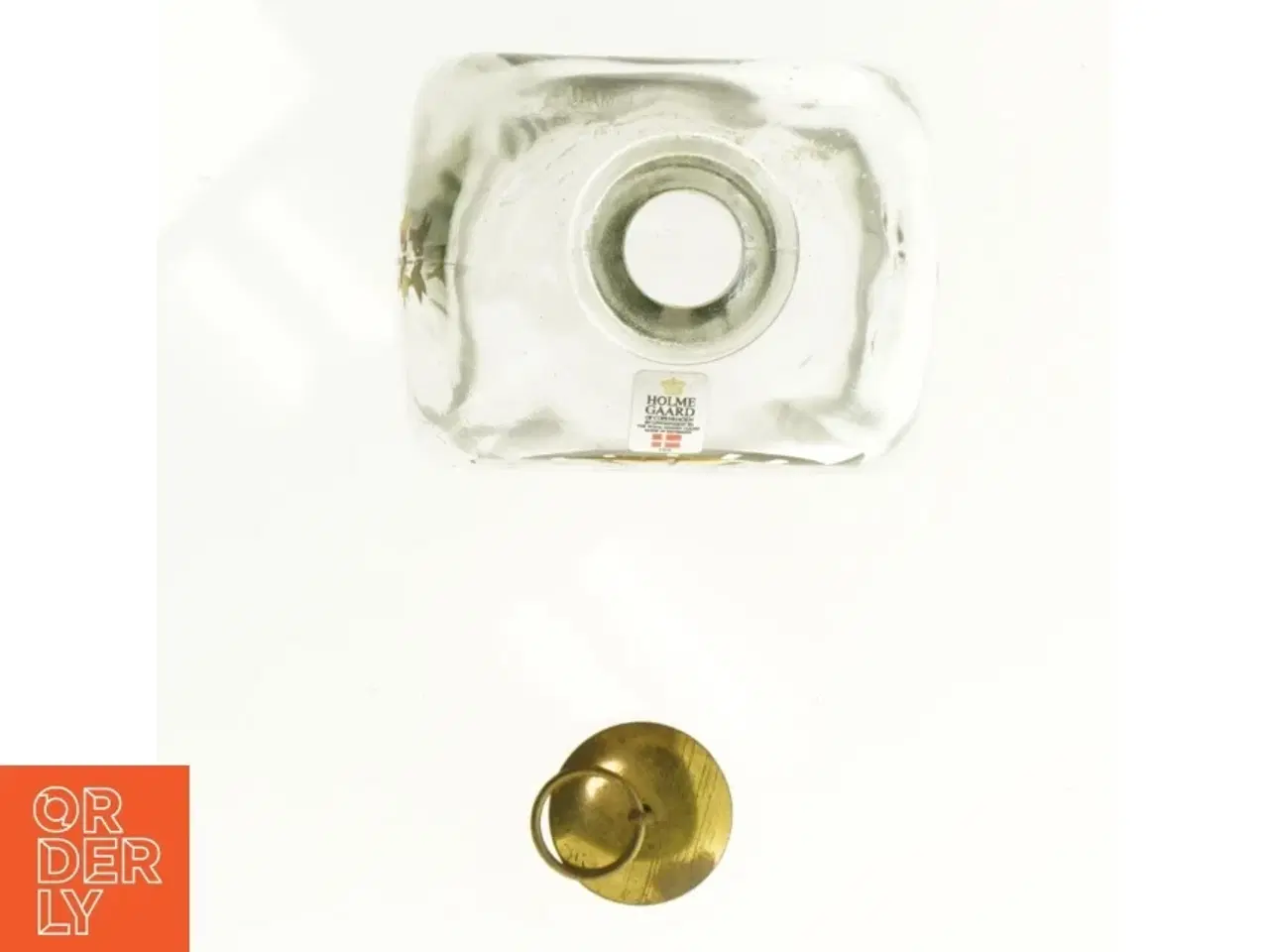 Billede 5 - Karaffel til julesnaps fra Holmegaard (str. 19 x 9 cm)