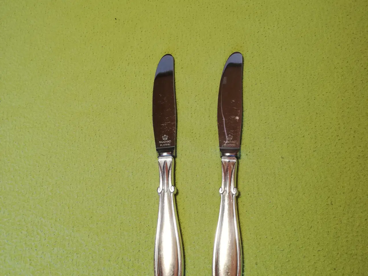 Billede 1 - 2 Kvintus sølvplet knive