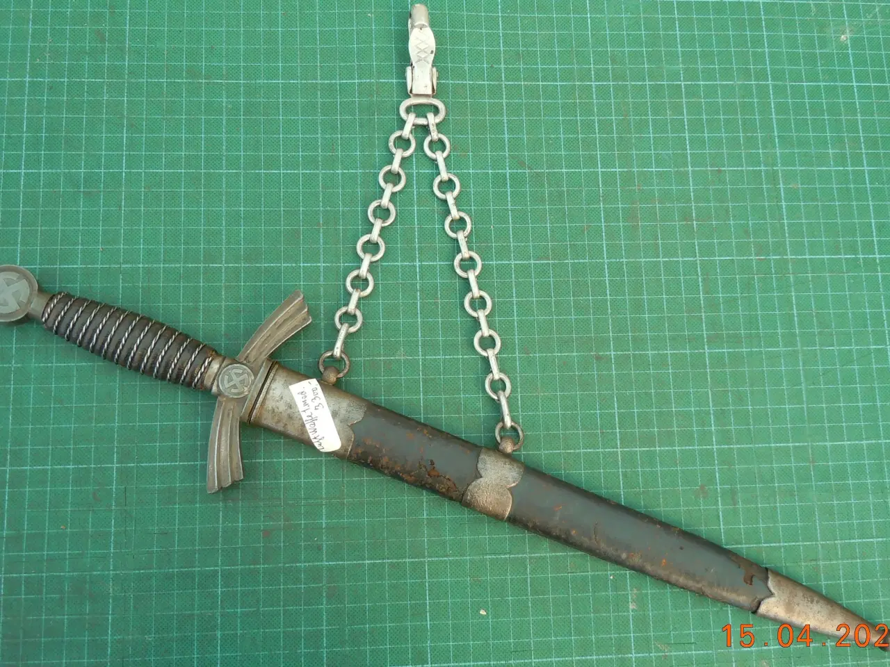 Billede 1 - Luftwaffe Borddolch, 1. model. 1933