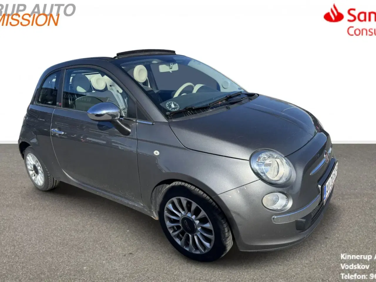 Billede 2 - Fiat 500C 1,2 Popstar 69HK Cabr.