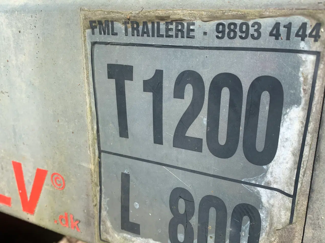 Billede 5 - Trailer 2 aksler m/bremser