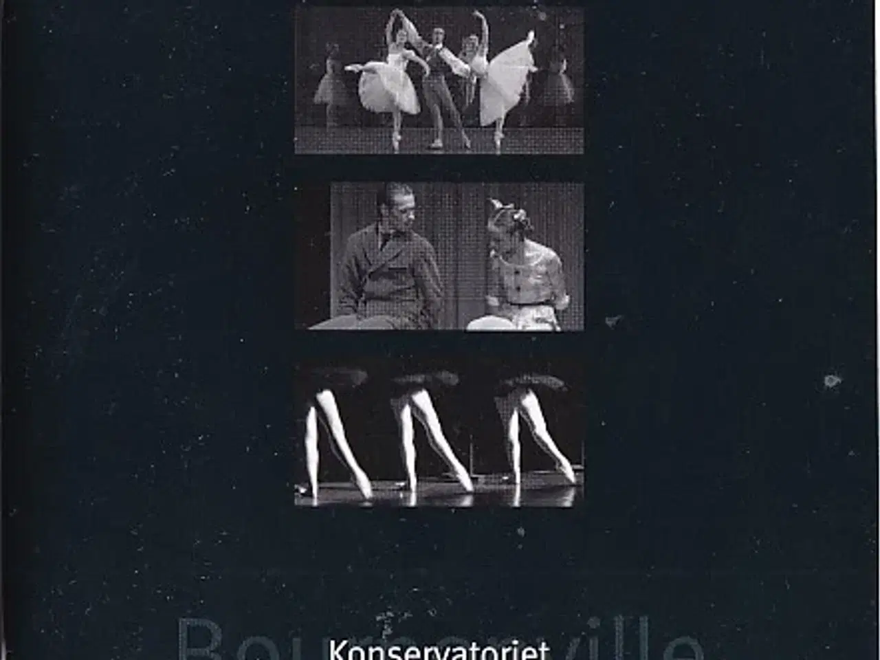 Billede 1 - Konservatoriet - Enetime - Etudes - Ballet  2002 - Det Kongelige Teater - Program A5 - Pæn
