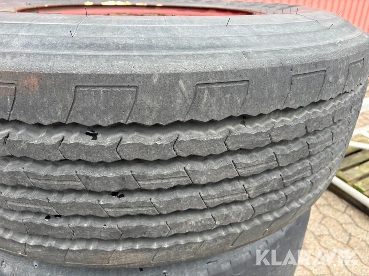 Billede 10 - Dæk med fælg 385/65R22.5 - 6 styks