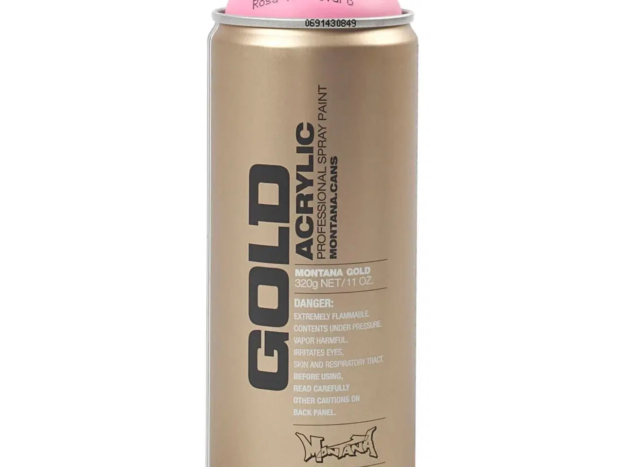 Billede 1 - Montana GOLD Spraymaling Lys Pink 400ml - Kunstnerkvalitet