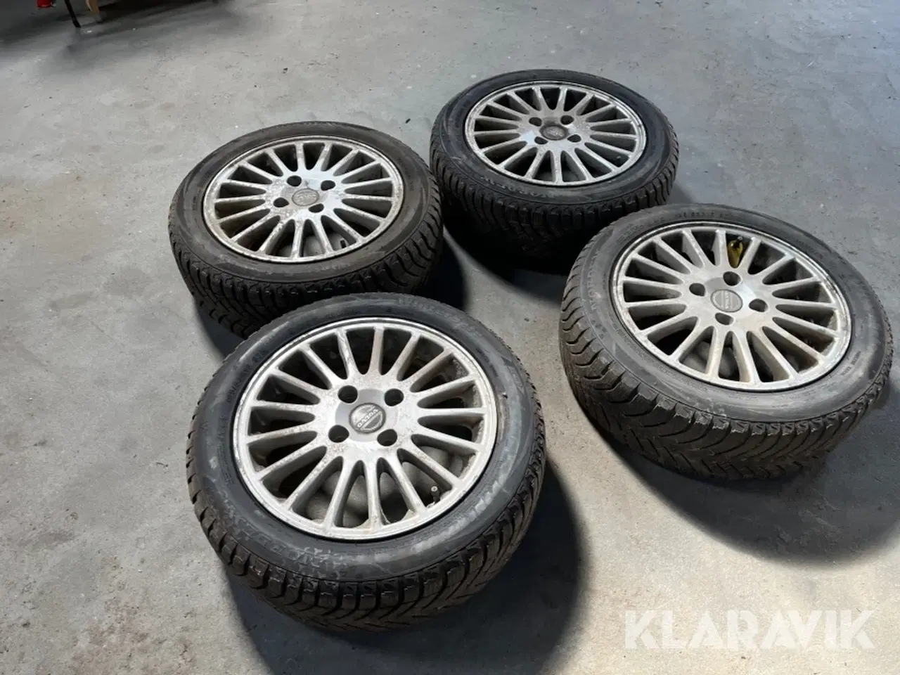 Billede 11 - Komplet hjul Volvo med vinterdæk 195/55R16