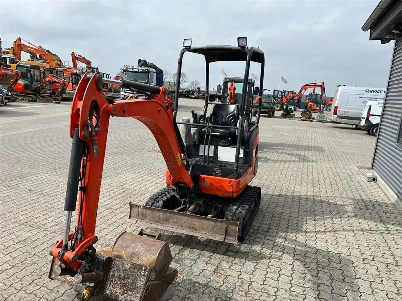 Billede 4 - Kubota KX016-4 Tiltman og 2 skovle