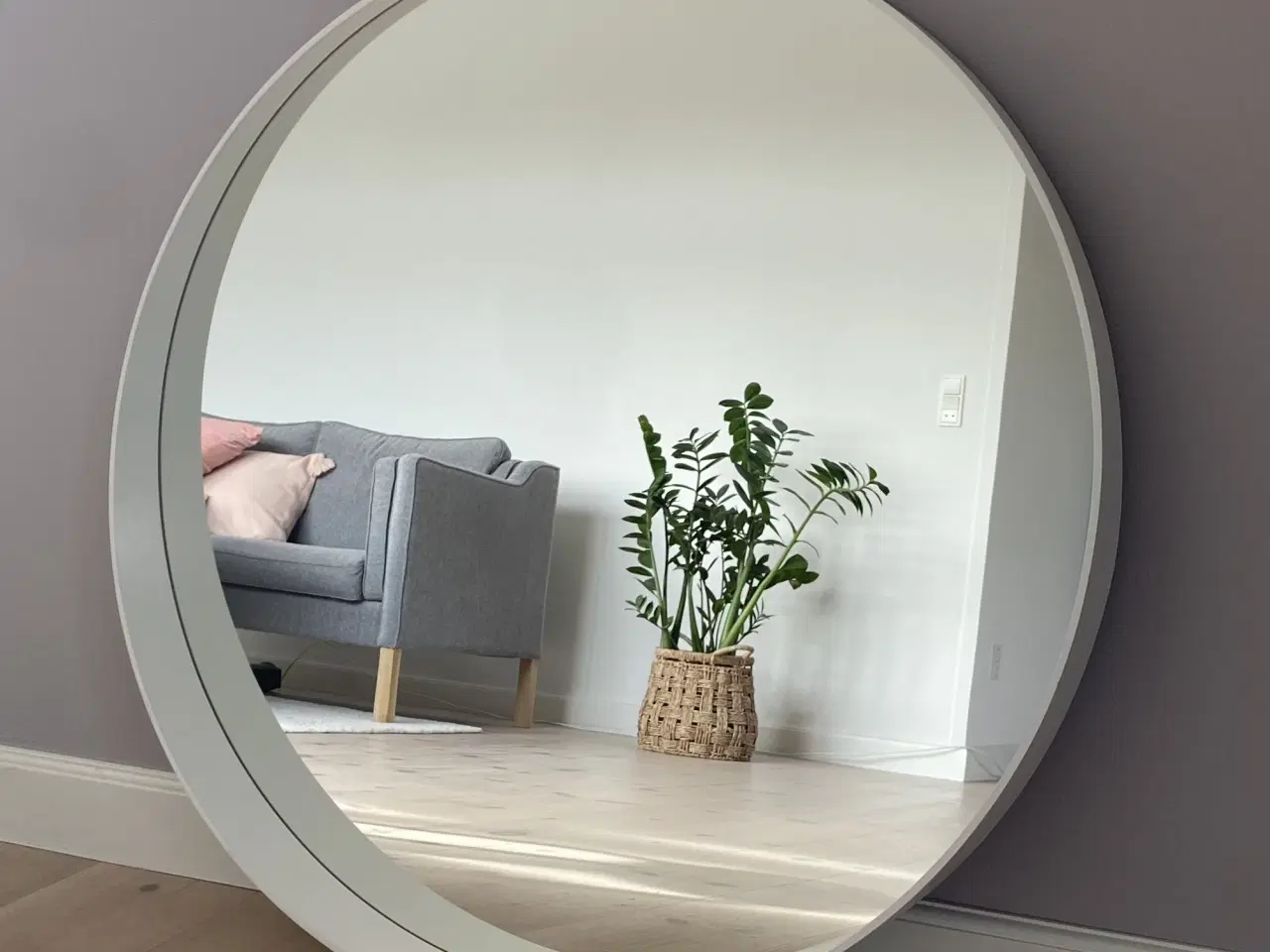 Billede 1 - Rundt spejl IKEA