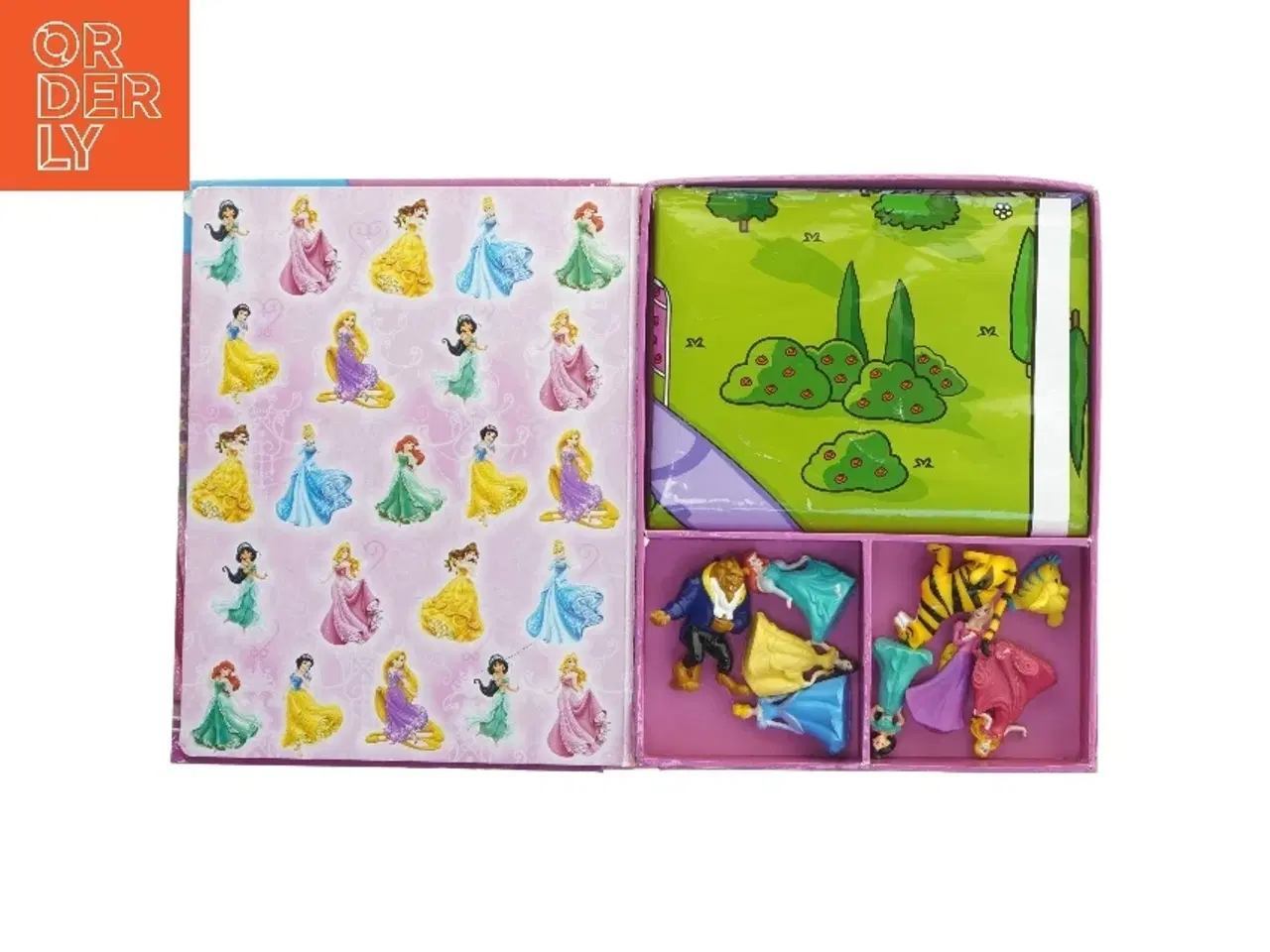 Billede 3 - Disney Prinsesser legesæt med figurer fra Disney (str. 25,5x20 cm)