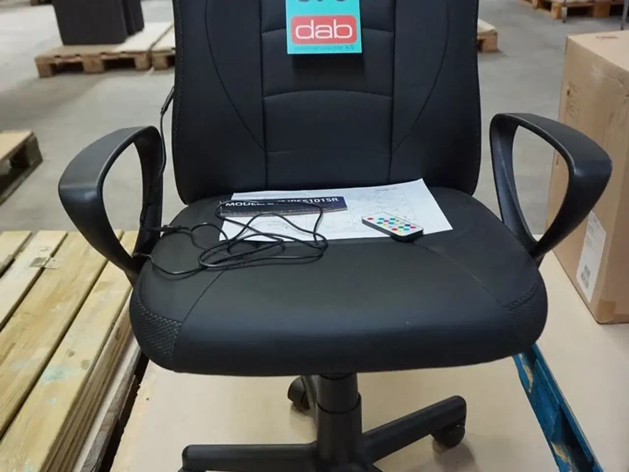 Billede 3 - Game YS Junior RGB Gamerstol - Sort