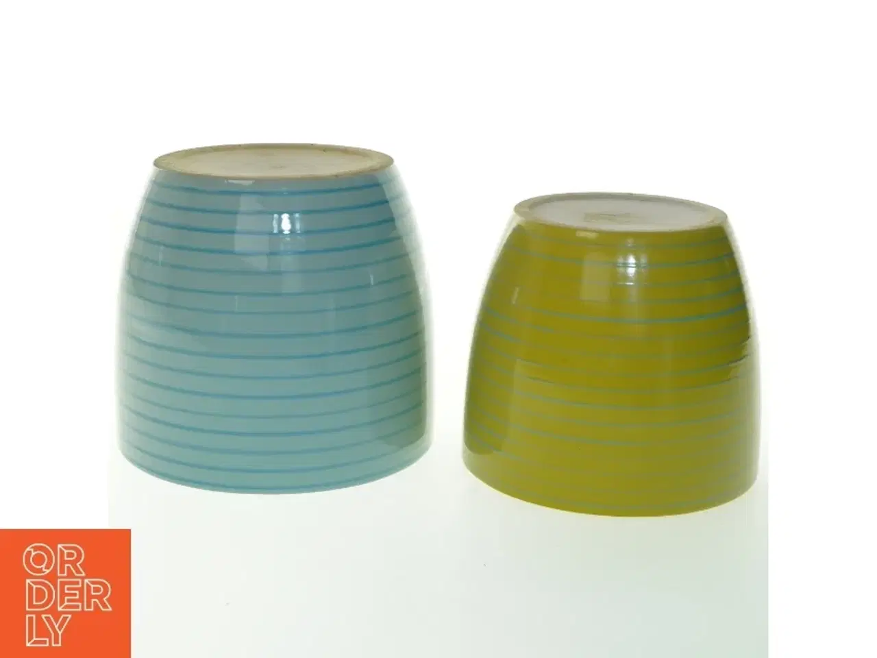 Billede 4 - To keramikpotter (str. 16x17,5 og 13,5x16 cm)