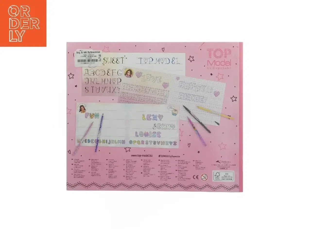 Billede 2 - TOPModel creative lettering (str. 26 x 22 cm)