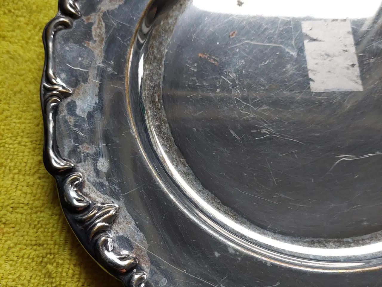 Billede 10 - fad forskellige - sølvfarve metal fad