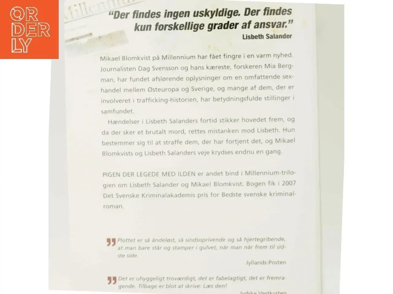 Billede 5 - Pigen der legede med ilden bog fra Modtryk