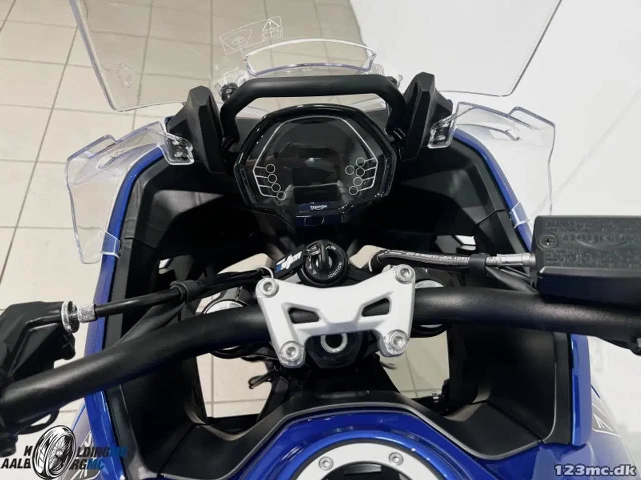 Billede 5 - Triumph Tiger Sport 800 Caspian Blue / Sapphire Black