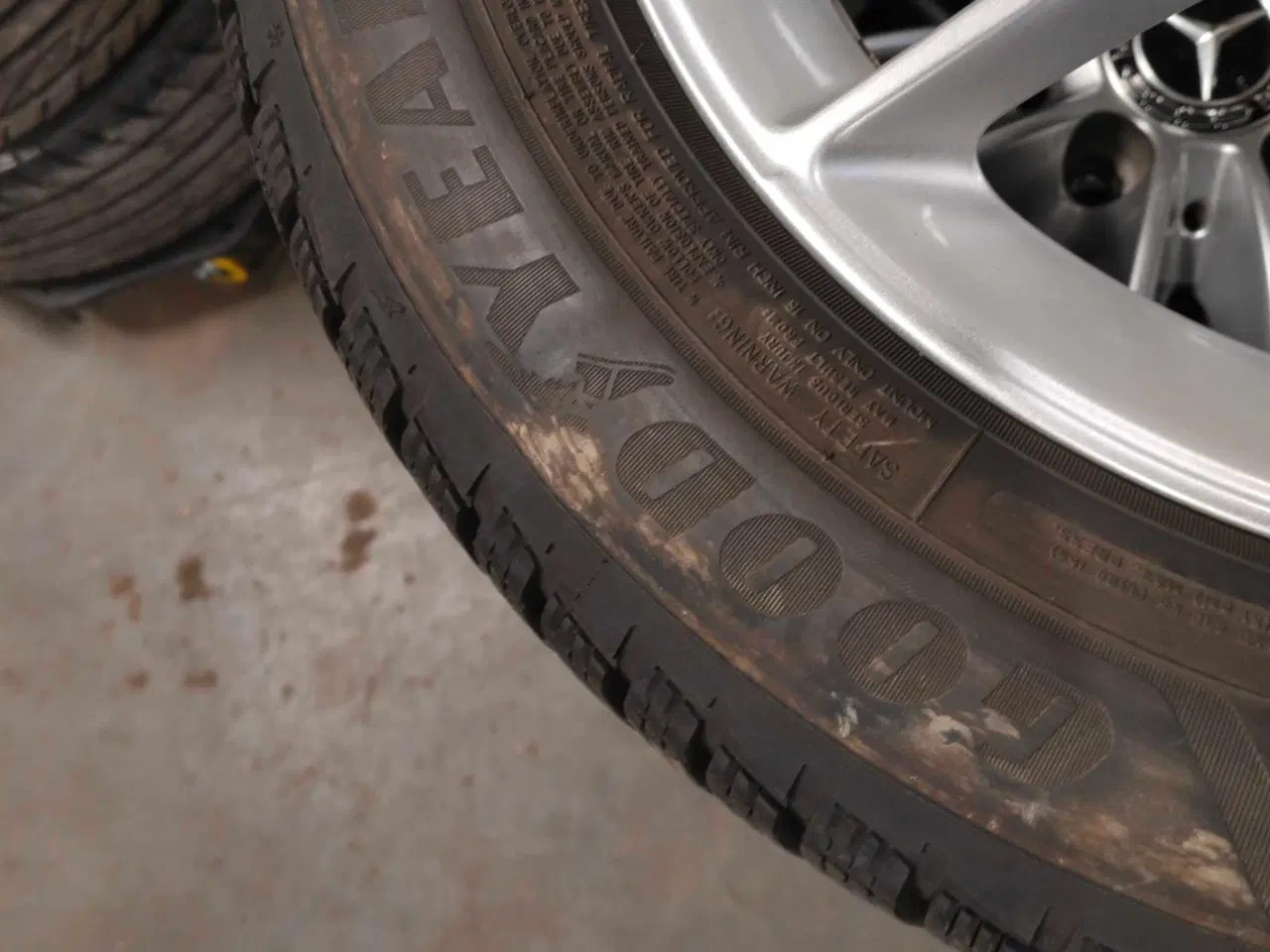 Billede 2 - Orginale Mercedes A-klasse 16 "alufælge