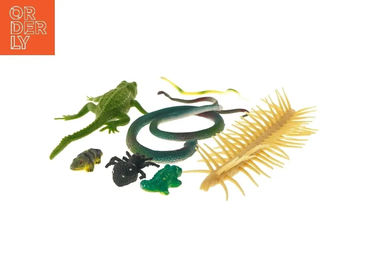 Billede 2 - Sæt af plastdyrefigurer (str. 5-25 cm)