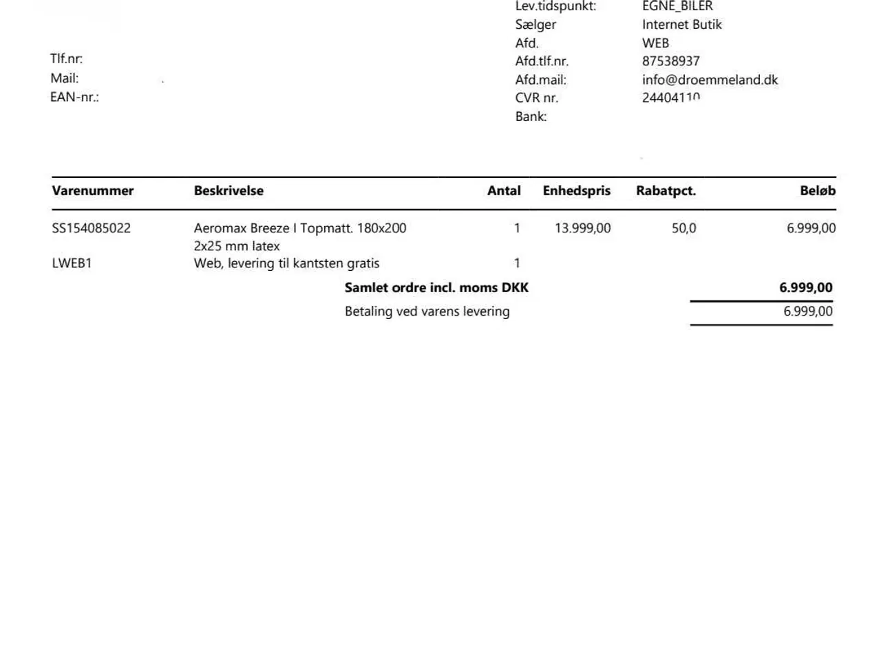 Billede 5 - Lækker topmadras købt fra drømmeland