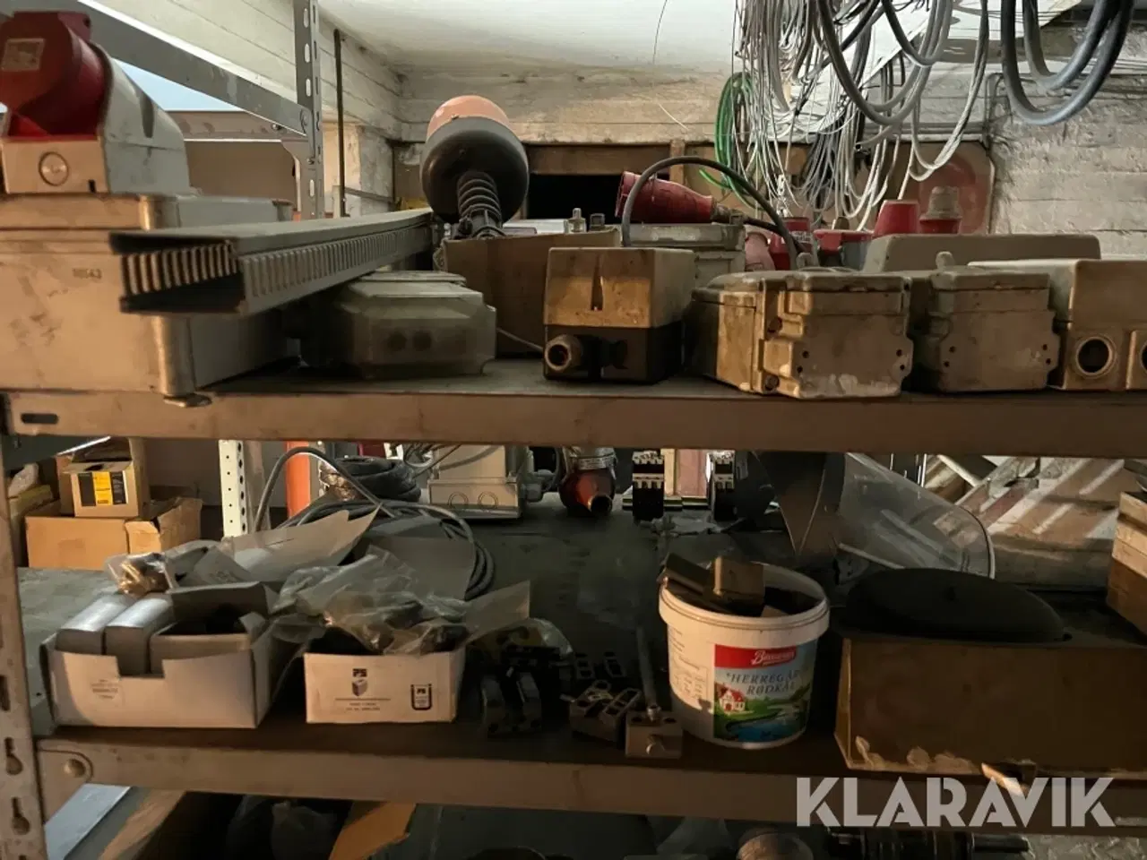 Billede 7 - Blandet Lot - Forskellige elartikler, stålwire og diverse andet
