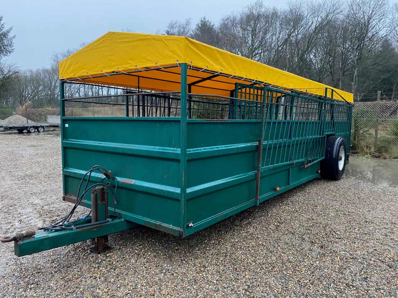 Billede 1 - Kreaturvogn 8 x 2,5m